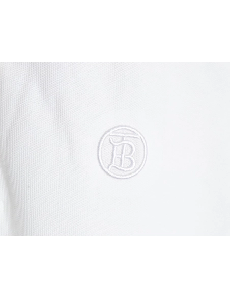 Burberry Classic Collar Stripe Logo Embroidered Short Sleeve Polo Shirt,Burberry