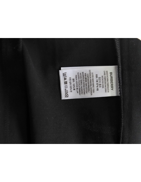 Burberry Classic Collar Stripe Logo Embroidered Short Sleeve Polo Shirt TSK2,Burberry