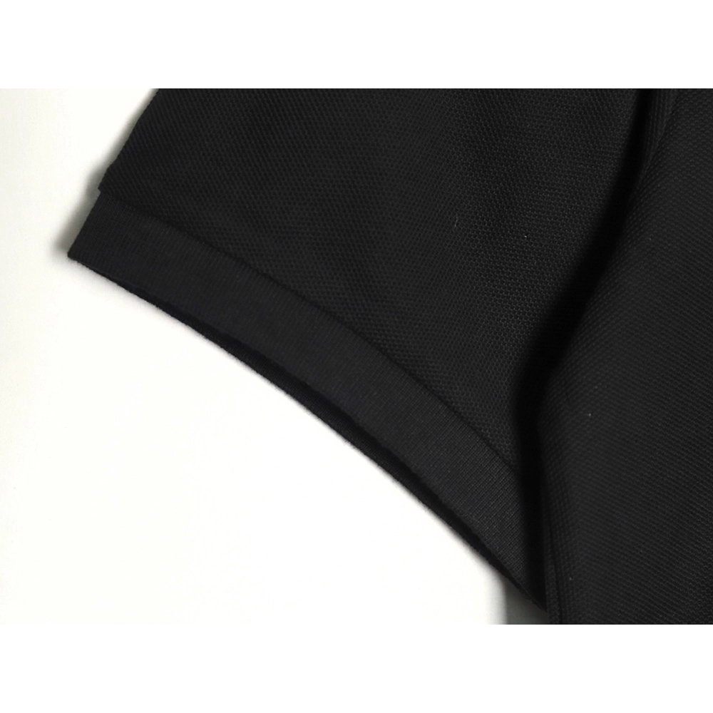 Burberry Classic Collar Stripe Logo Embroidered Short Sleeve Polo Shirt TSK2,Burberry