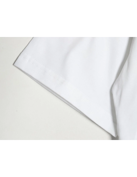 Dior gold thread embroidered CD short sleeve,Dior