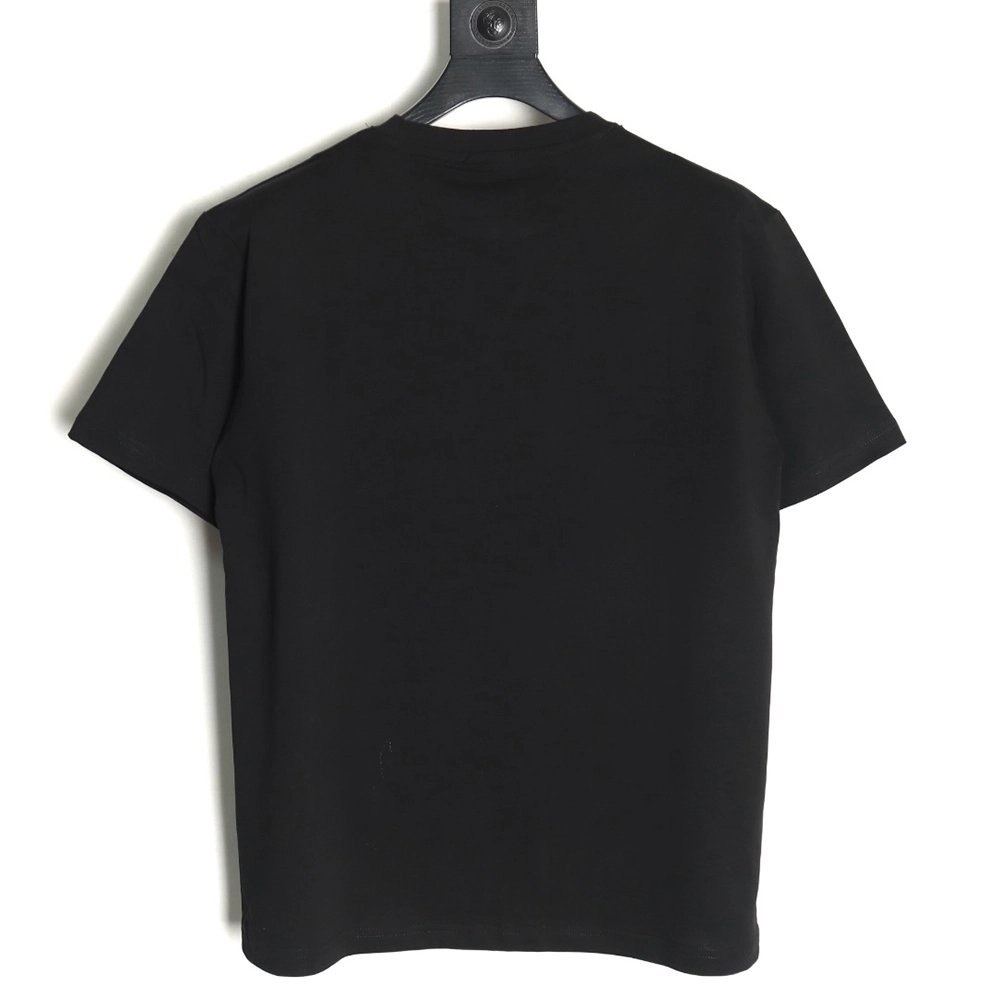 Dior gold thread embroidered CD short sleeve TSK1,Dior