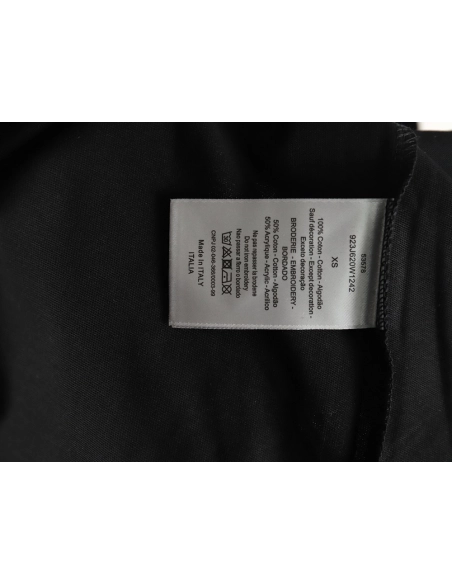 Dior gold thread embroidered CD short sleeve TSK1,Dior