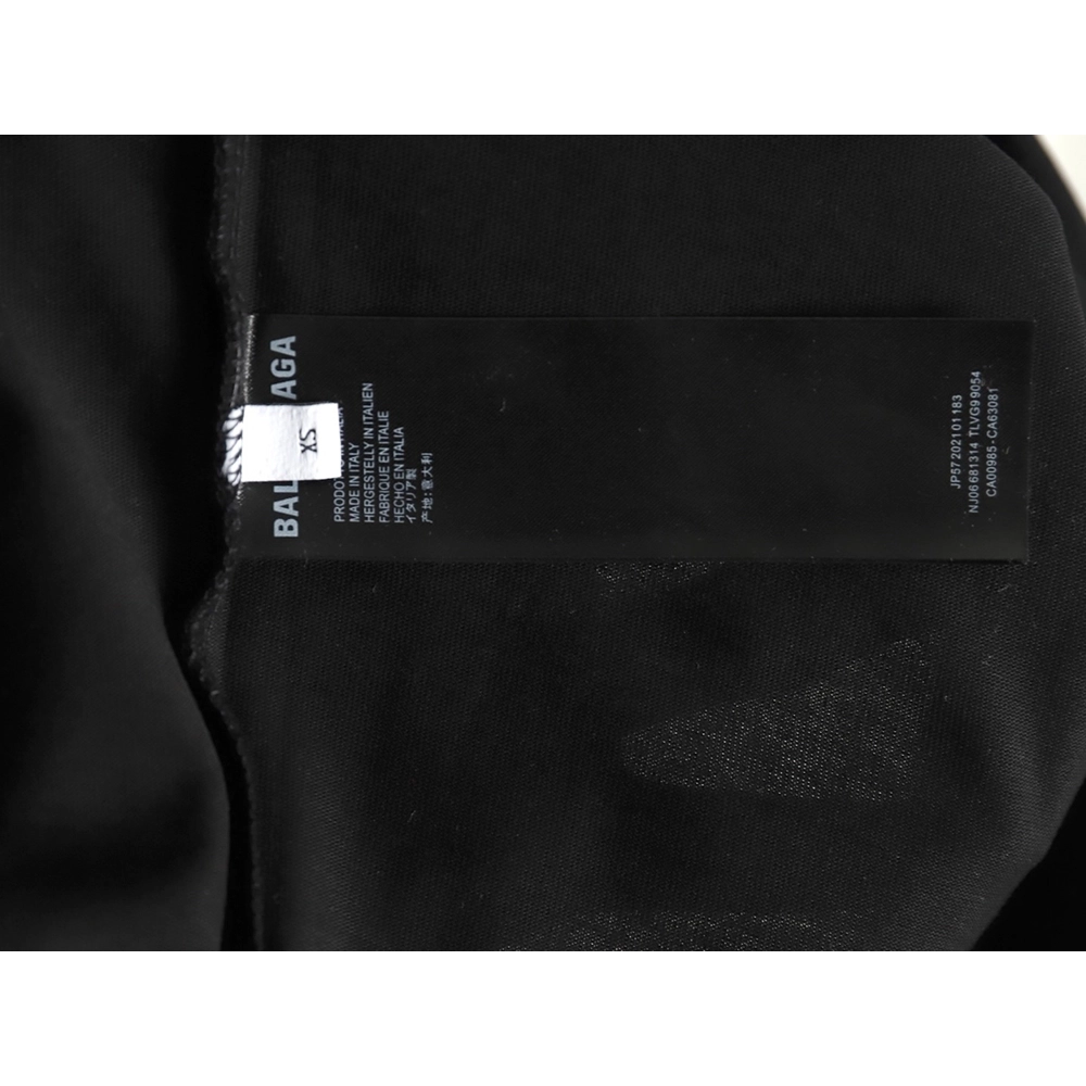 Balenciaga graffiti lettering logo short sleeve,Balenciaga