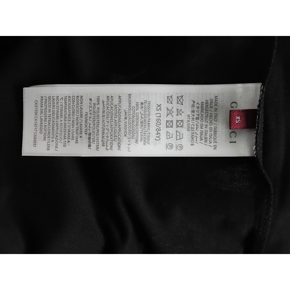 Gucci Chest Lettering Embroidered Short Sleeve T-Shirt,Gucci