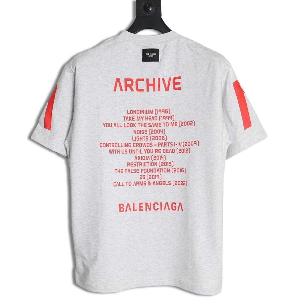 Balenciaga cracked arrow print short sleeves,Balenciaga
