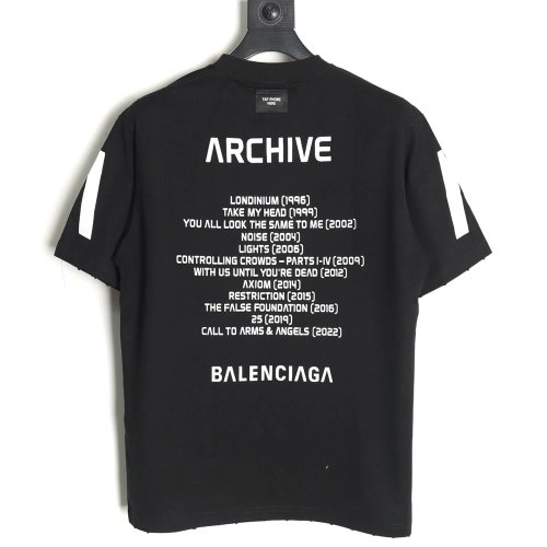 Balenciaga cracked arrow print short sleeves TSK1,Balenciaga