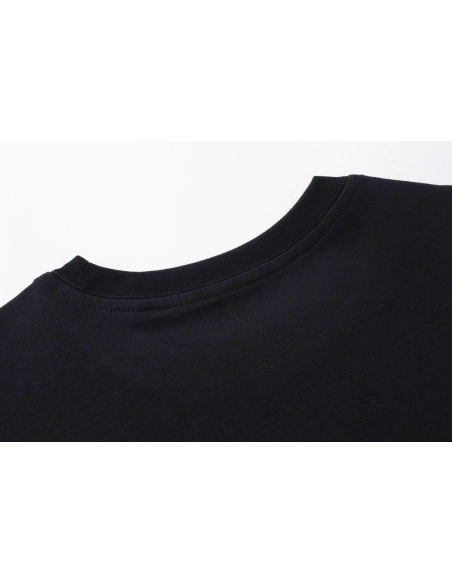 Amiri Angel Letter Design Cracked Seam Short Sleeve,Amiri T Shirt,Tshirt,APPAREL