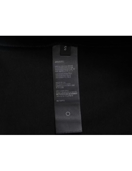 Amiri New Short Sleeve T-shirt,Amiri T Shirt,Tshirt,APPAREL