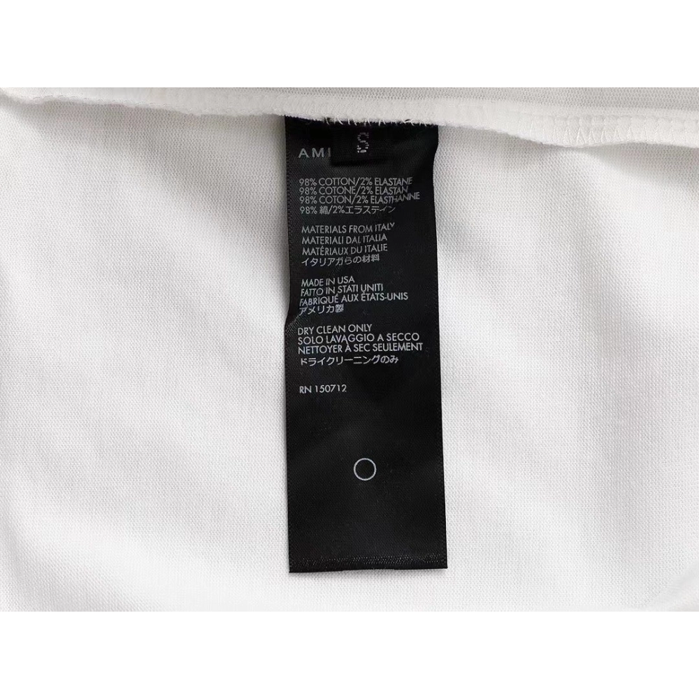 Amiri New Short Sleeve T-shirt,Amiri T Shirt,Tshirt,APPAREL