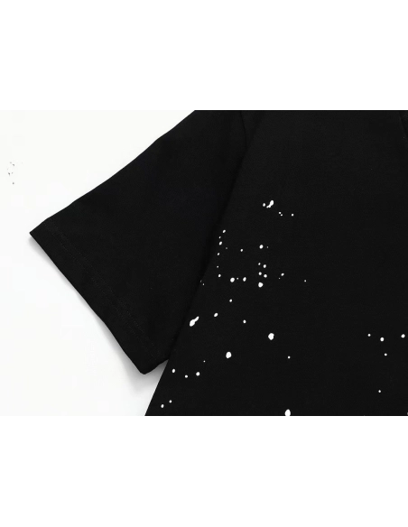 Amiri Cashew Flower Embossed Short Sleeve T-shirt,Amiri T Shirt,Tshirt,APPAREL