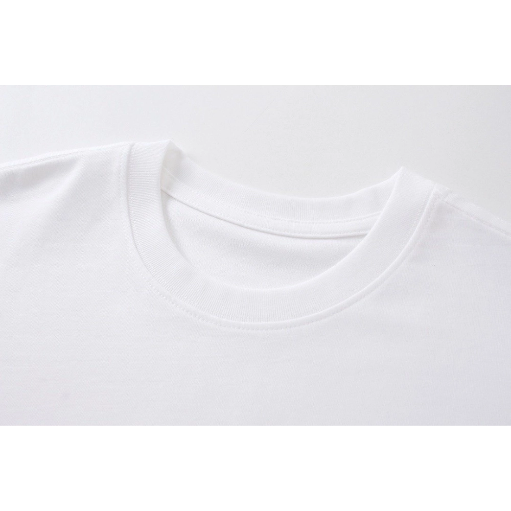 Amiri Angel Letter Design Cracked Seam Short Sleeve,Amiri T Shirt,Tshirt,APPAREL