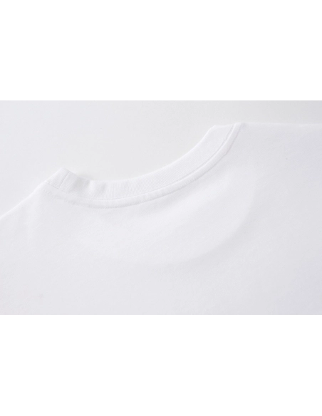 Amiri Angel Letter Design Cracked Seam Short Sleeve,Amiri T Shirt,Tshirt,APPAREL