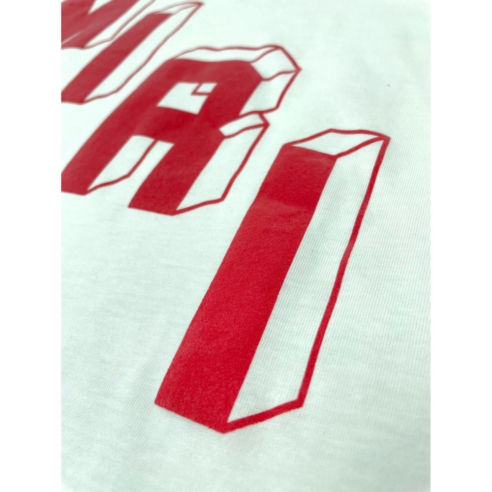 Amiri New Logo Special Print Short Sleeve T-shirt,Amiri T Shirt,Tshirt,APPAREL