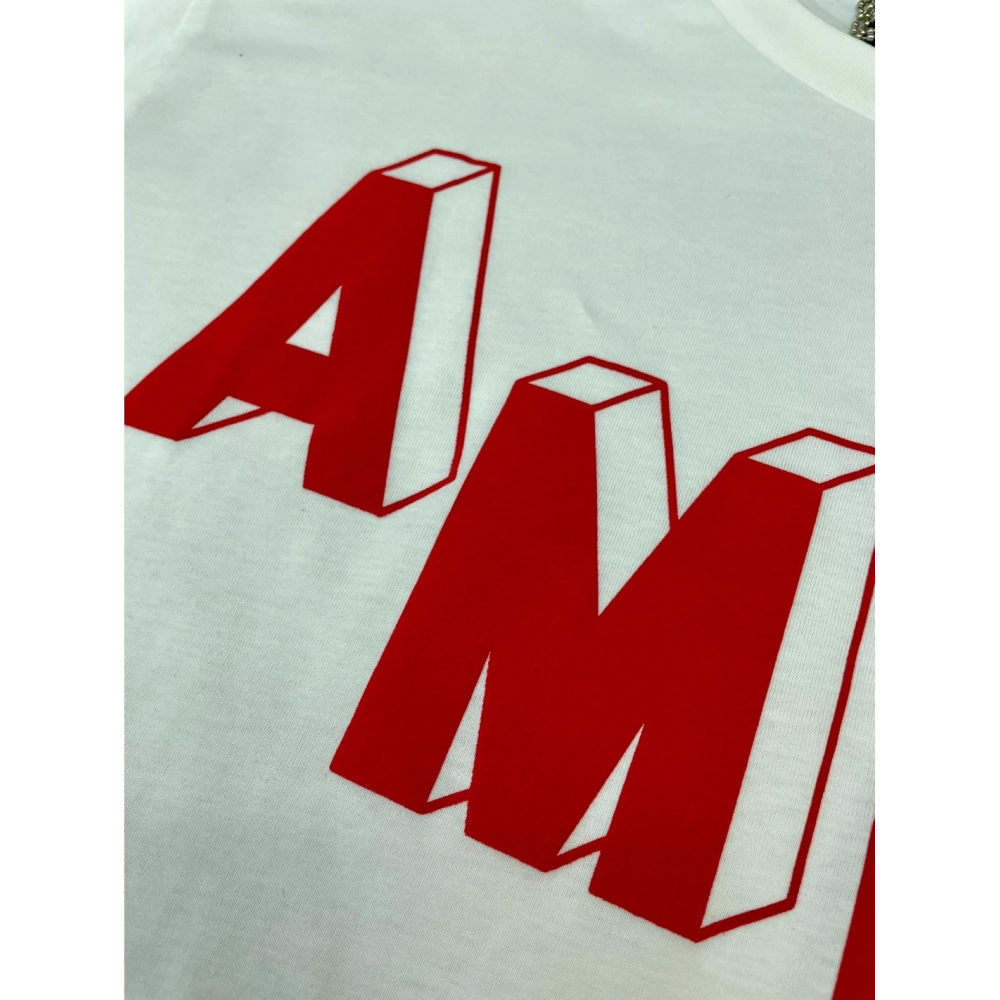Amiri New Logo Special Print Short Sleeve T-shirt,Amiri T Shirt,Tshirt,APPAREL