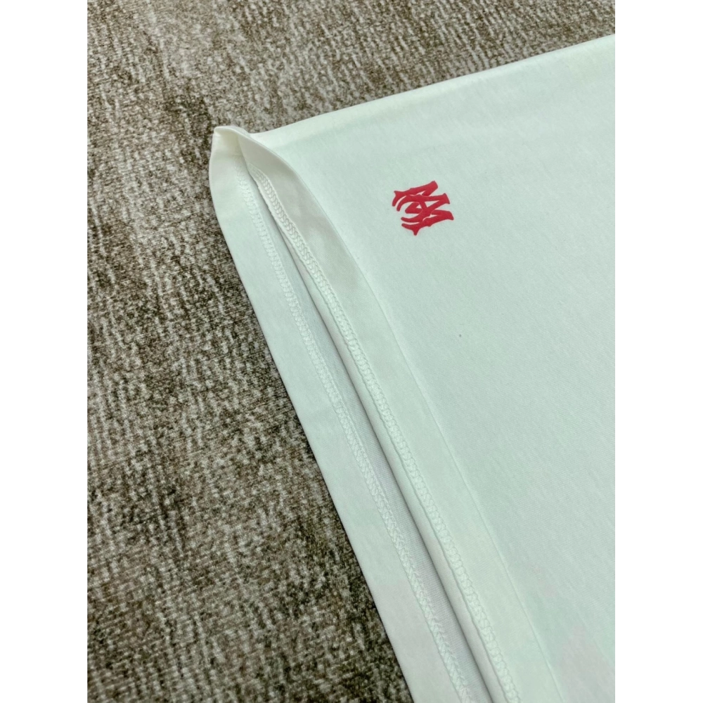 Amiri New Logo Special Print Short Sleeve T-shirt,Amiri T Shirt,Tshirt,APPAREL