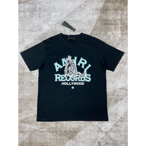 Amiri New Wolf Printed Short Sleeve T-shirt,Amiri T Shirt,Tshirt,APPAREL