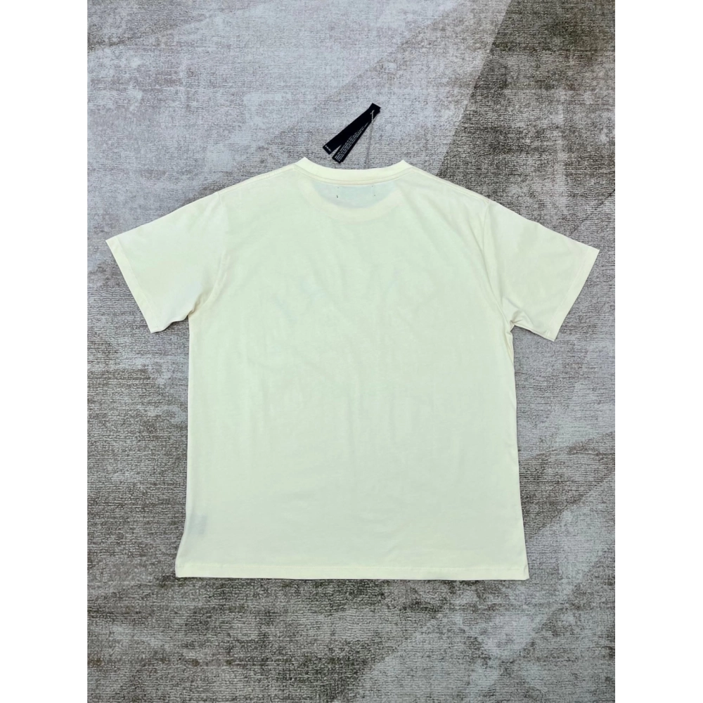 Amiri New Red Wolf Printed Short Sleeve T-shirt,Amiri T Shirt,Tshirt,APPAREL