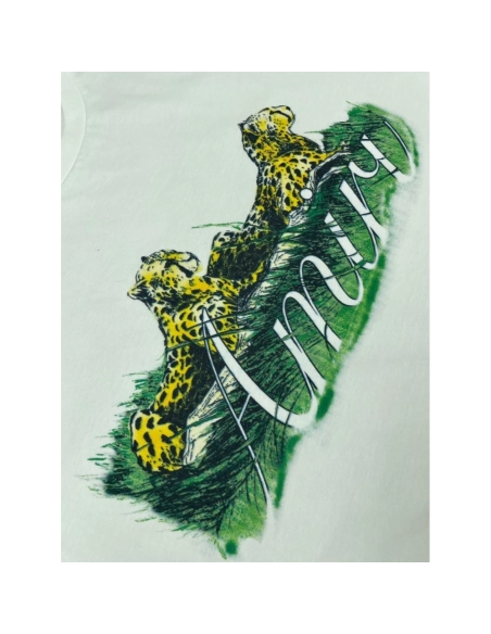 Amiri New Double Leopard Printed Short-Sleeve T-shirt,Amiri T Shirt,Tshirt,APPAREL