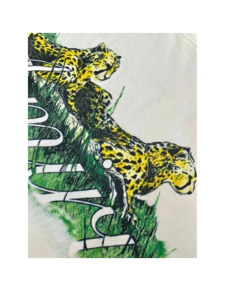 Amiri New Double Leopard Printed Short-Sleeve T-shirt,Amiri T Shirt,Tshirt,APPAREL