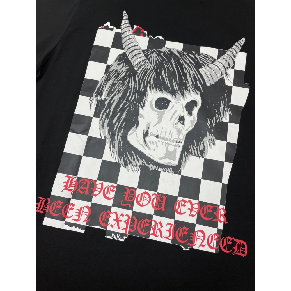 Amiri New joint Sanskrit short-sleeved digital direct spray Sanskrit skull printt T-shirt,Amiri T Shirt,Tshirt,APPAREL
