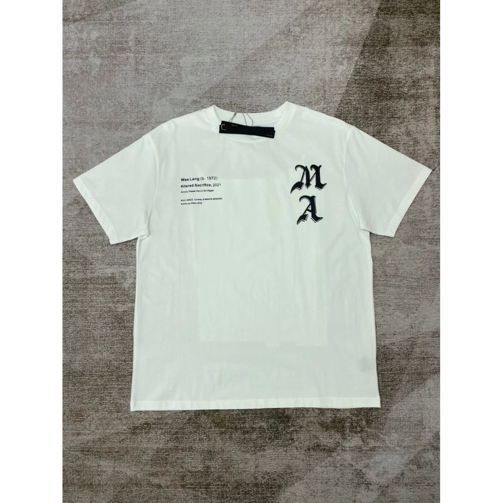 Amiri New joint Sanskrit short-sleeved digital direct spray Sanskrit skull printt T-shirt,Amiri T Shirt,Tshirt,APPAREL