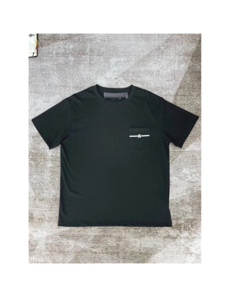 Amiri New pocket short-sleeved pocket, rear logo print T-shirt,Amiri T Shirt,Tshirt,APPAREL