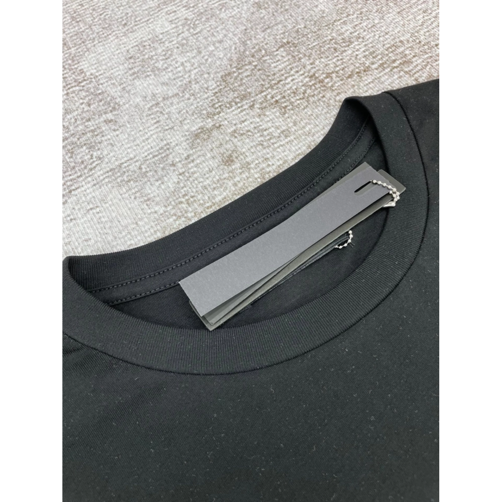 Amiri New pocket short-sleeved pocket, rear logo print T-shirt,Amiri T Shirt,Tshirt,APPAREL