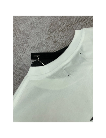 Amiri New pocket short-sleeved pocket, rear logo print T-shirt,Amiri T Shirt,Tshirt,APPAREL