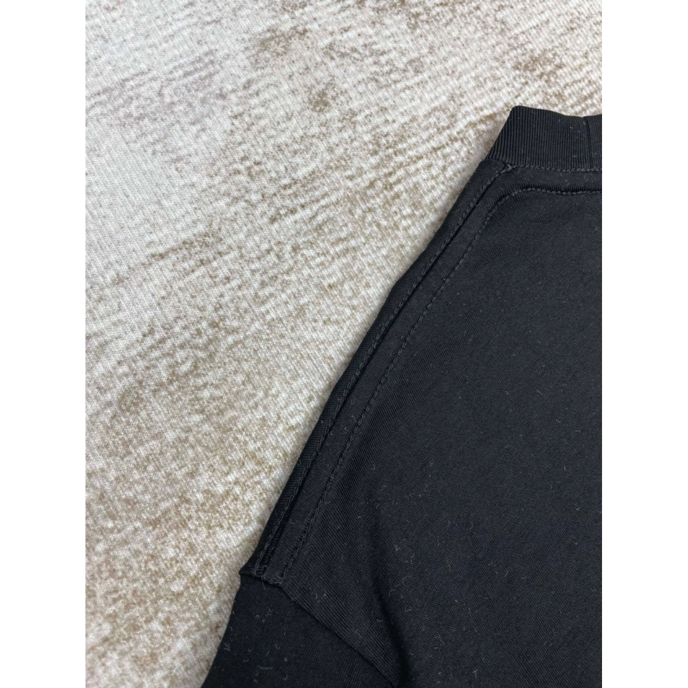 Amiri New Logo Short Sleeve Double Color Gel Printed Back T-shirt,Amiri T Shirt,Tshirt,APPAREL