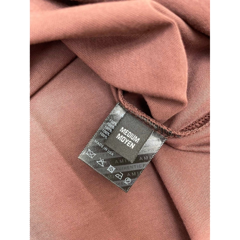 Amiri New Logo Short Sleeve Double Color Gel Printed Back T-shirt,Amiri T Shirt,Tshirt,APPAREL