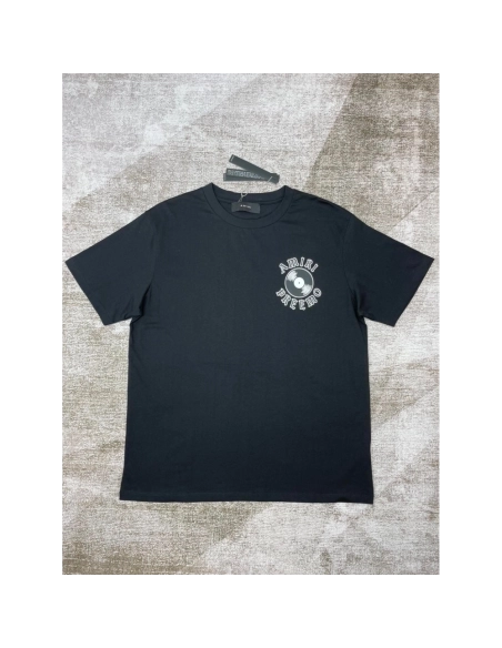 Amiri New Logo Collaboration Short Sleeve T-shirt,Amiri T Shirt,Tshirt,APPAREL