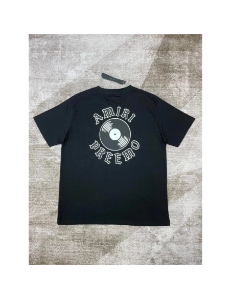 Amiri New Logo Collaboration Short Sleeve T-shirt,Amiri T Shirt,Tshirt,APPAREL