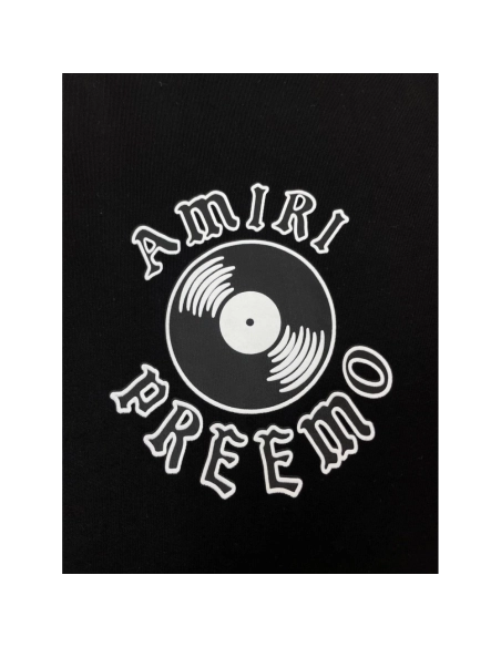 Amiri New Logo Collaboration Short Sleeve T-shirt,Amiri T Shirt,Tshirt,APPAREL