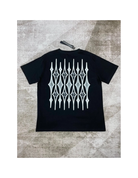 Amiri New Logo Letter Short Sleeve T-shirt,Amiri T Shirt,Tshirt,APPAREL