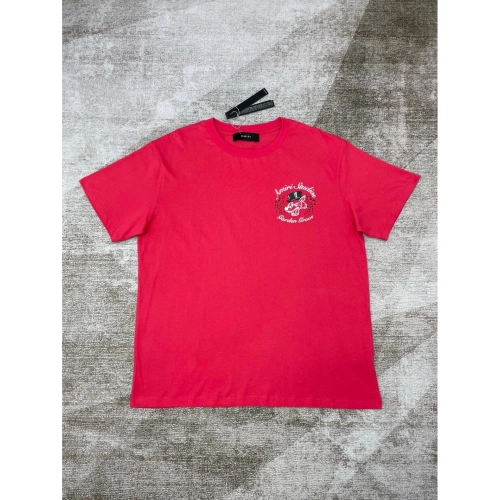 Amiri New Wolf Head Printed Short Sleeve T-shirt,Amiri T Shirt,Tshirt,APPAREL