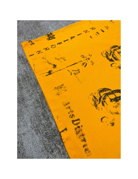 Amiri graffiti fluorescent green print short-sleeved rear printt T-shirt,Amiri T Shirt,Tshirt,APPAREL