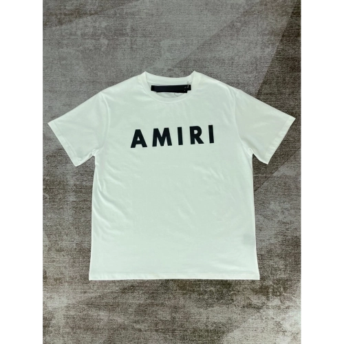 Amiri New big letter short-sleeved logo big letter black printt T-shirt,Amiri T Shirt,Tshirt,APPAREL