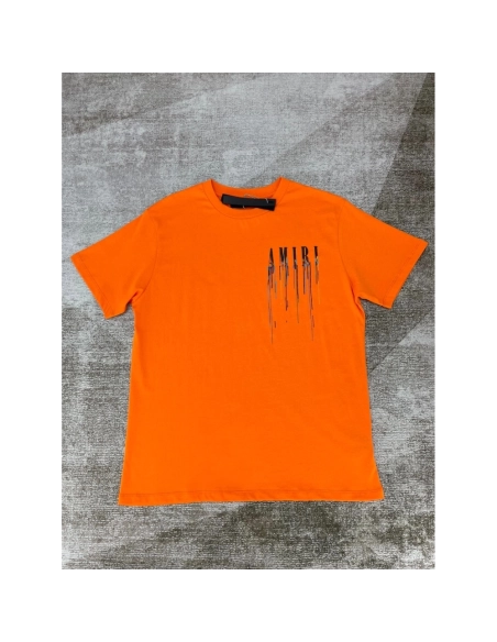 Amiri New colorful short-sleeved rear printt T-shirt,Amiri T Shirt,Tshirt,APPAREL