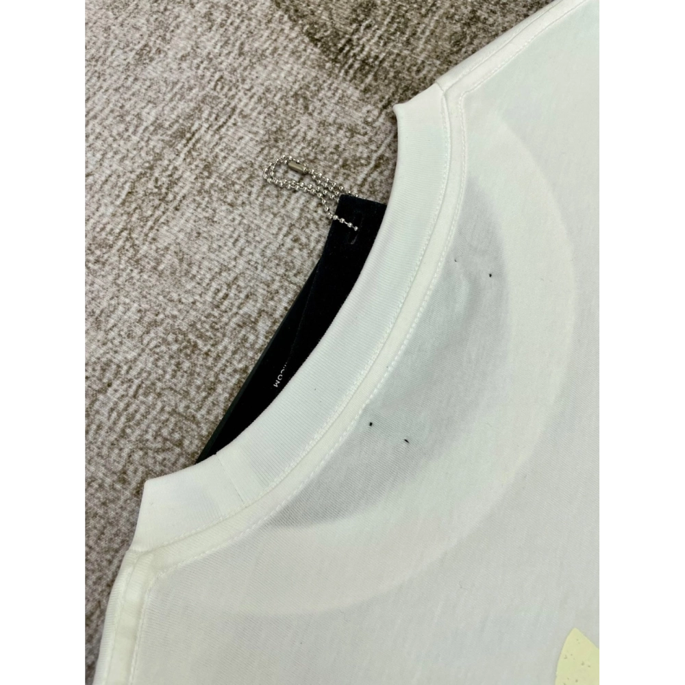 Amiri New Cracked Logo Printed Short-Sleeve T-shirt,Amiri T Shirt,Tshirt,APPAREL