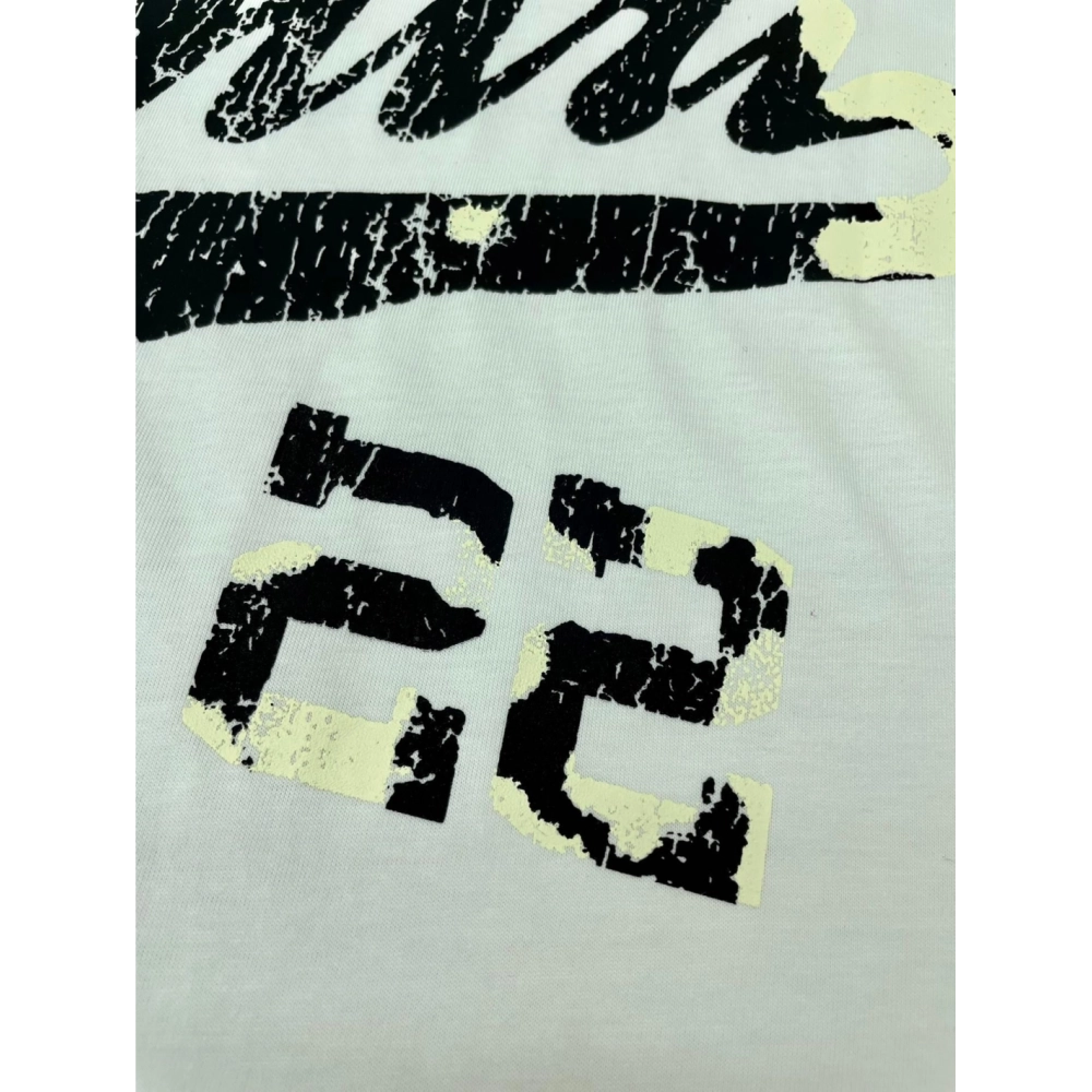 Amiri New Cracked Logo Printed Short-Sleeve T-shirt,Amiri T Shirt,Tshirt,APPAREL