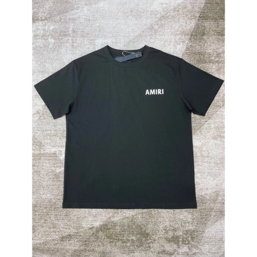 Amiri New letter short-sleeved rear logo letter printt T-shirt,Amiri T Shirt,Tshirt,APPAREL