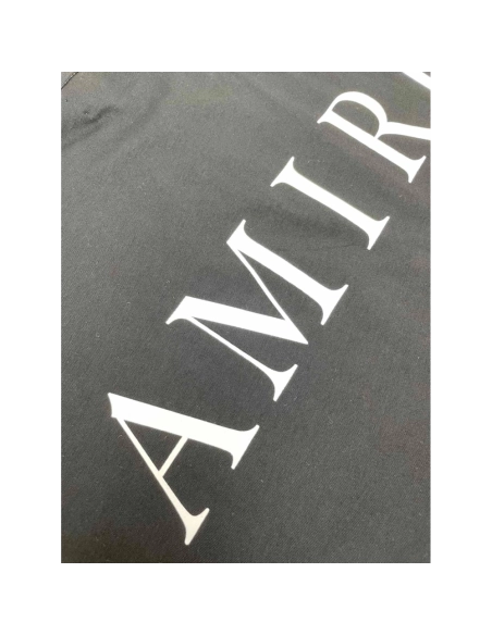Amiri New letter short-sleeved rear logo letter printt T-shirt,Amiri T Shirt,Tshirt,APPAREL