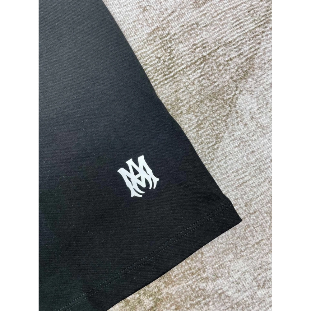 Amiri New Logo Letter Printed Short-Sleeve T-shirt,Amiri T Shirt,Tshirt,APPAREL