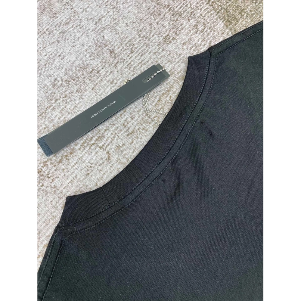 Amiri New Logo Letter Printed Short-Sleeve T-shirt,Amiri T Shirt,Tshirt,APPAREL