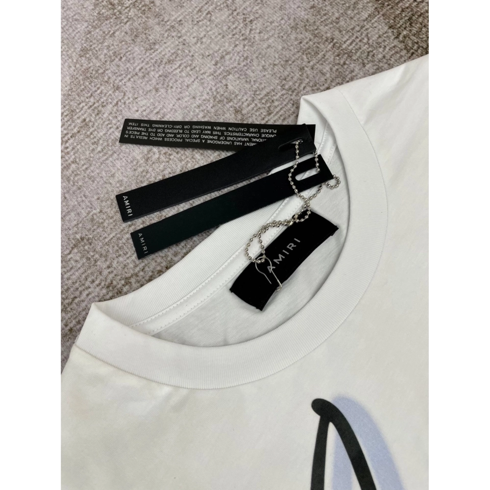 Amiri New Mermaid Printed Short-Sleeve T-shirt,Amiri T Shirt,Tshirt,APPAREL