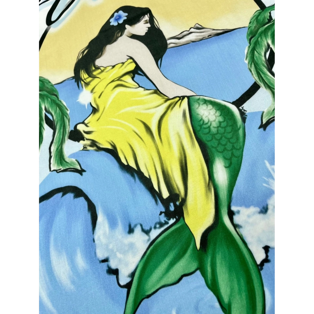 Amiri New Mermaid Printed Short-Sleeve T-shirt,Amiri T Shirt,Tshirt,APPAREL