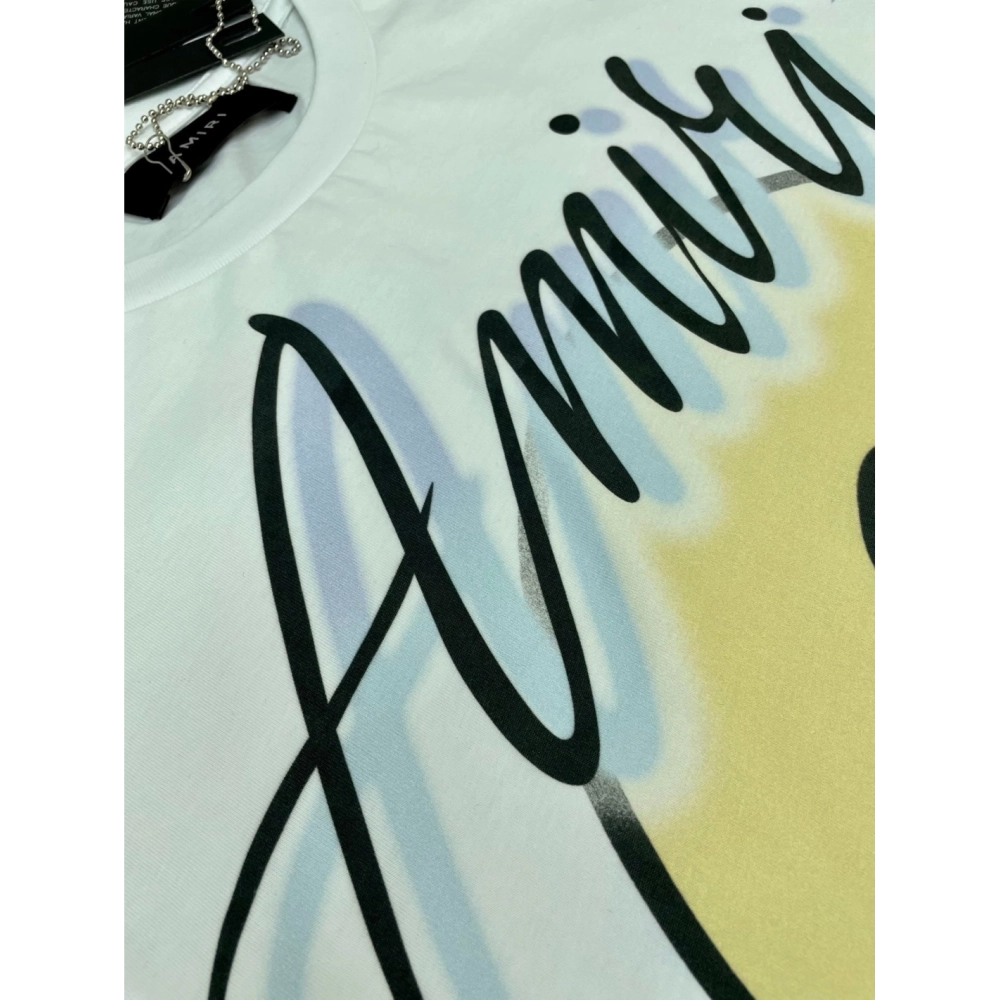 Amiri New Mermaid Printed Short-Sleeve T-shirt,Amiri T Shirt,Tshirt,APPAREL