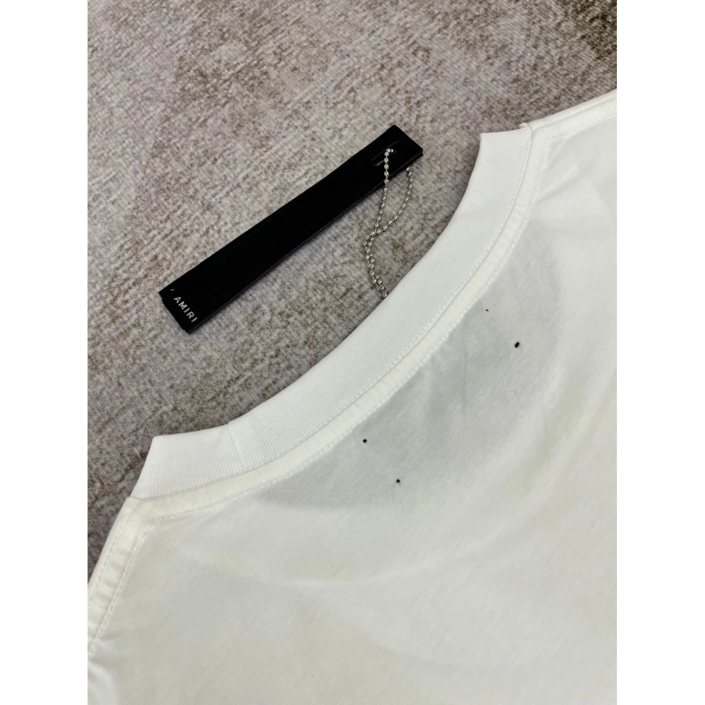 Amiri New Mermaid Printed Short-Sleeve T-shirt,Amiri T Shirt,Tshirt,APPAREL