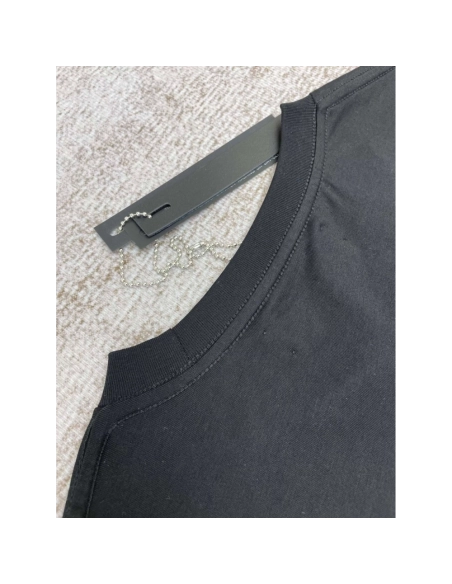 Amiri New print silk crack letter short-sleeved wide logo silk crack feeling print T-shirt,Amiri T Shirt,Tshirt,APPAREL