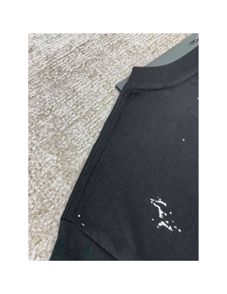 Amiri New print silk crack letter short-sleeved wide logo silk crack feeling printT-shirt,Amiri T Shirt,Tshirt,APPAREL